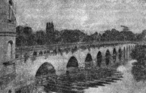 Мост через реку Эйвон в Стрэтфорде
